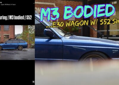 Raymond’s M3 bodies BMW E30 Wagon