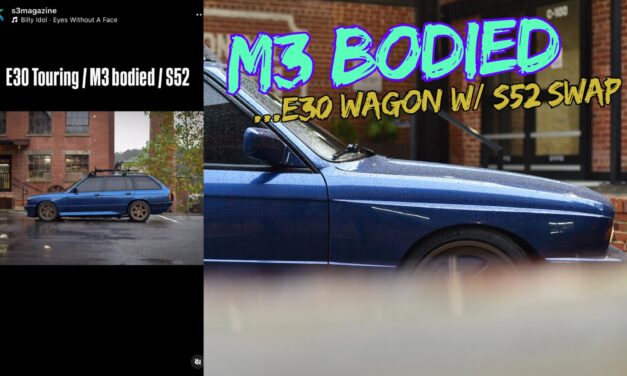 Raymond’s M3 bodies BMW E30 Wagon