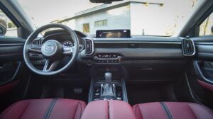 Mazda CX-50 interior red