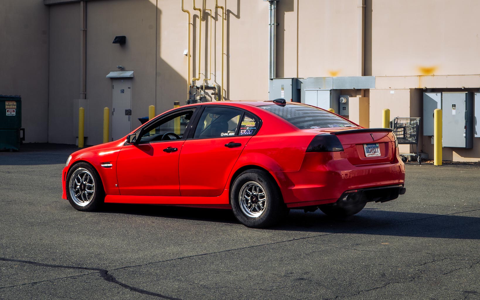 lowered Pontiac G8