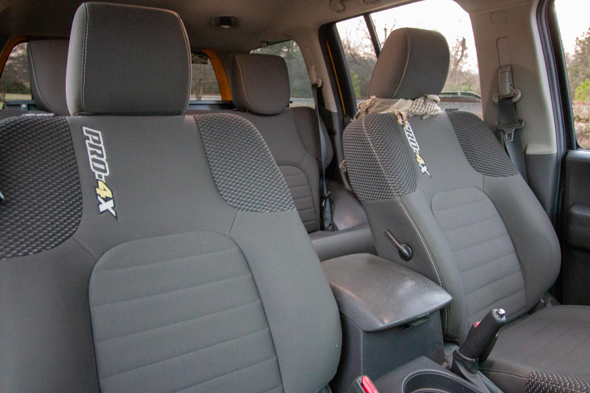 Nissan Xterra with Pro-4X seats