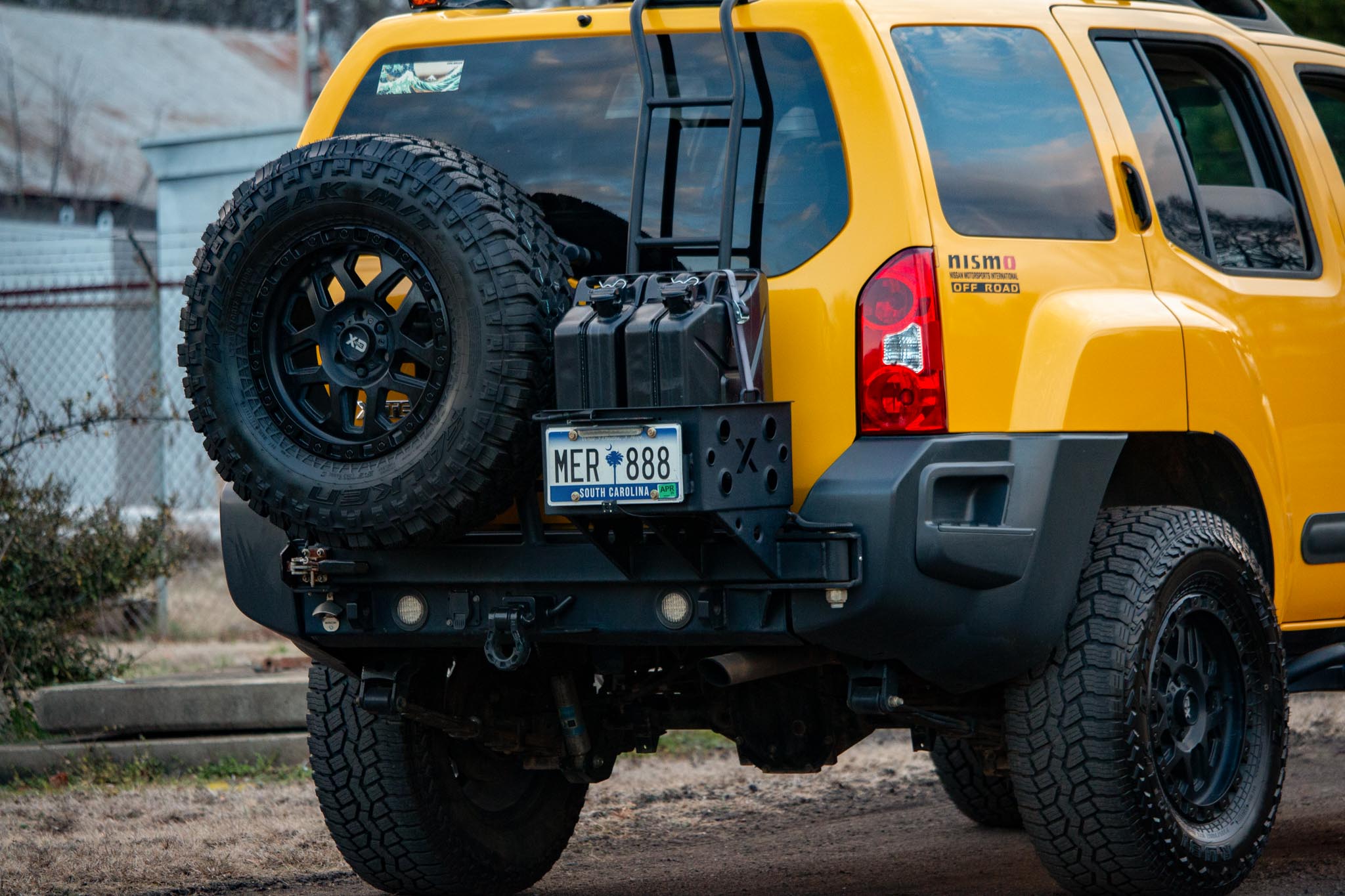 Xterra ladder roof rack tent