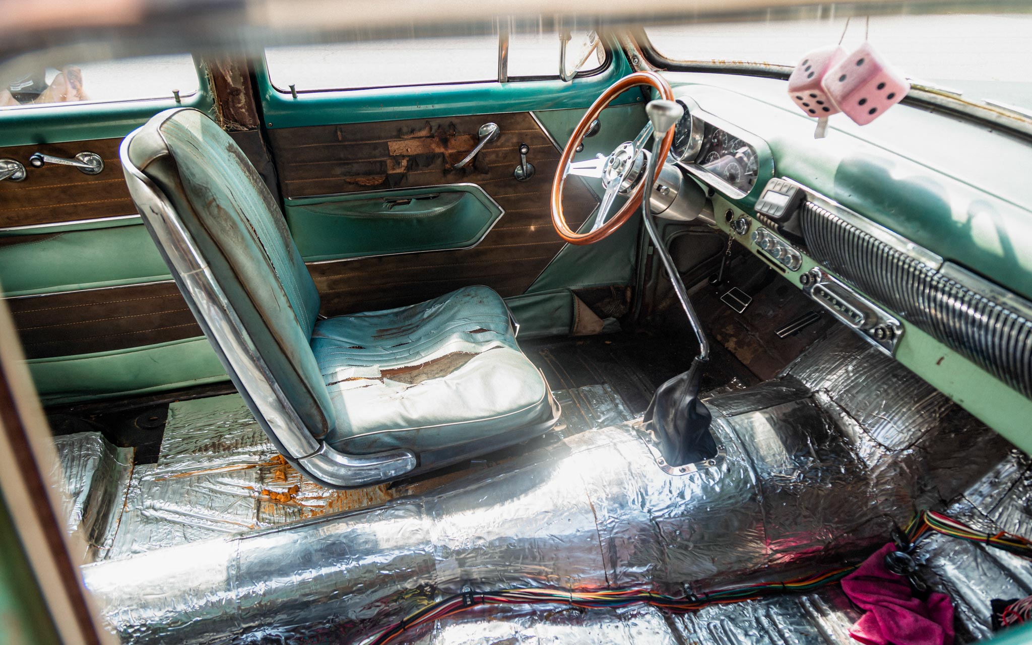 54 Bel Air interior