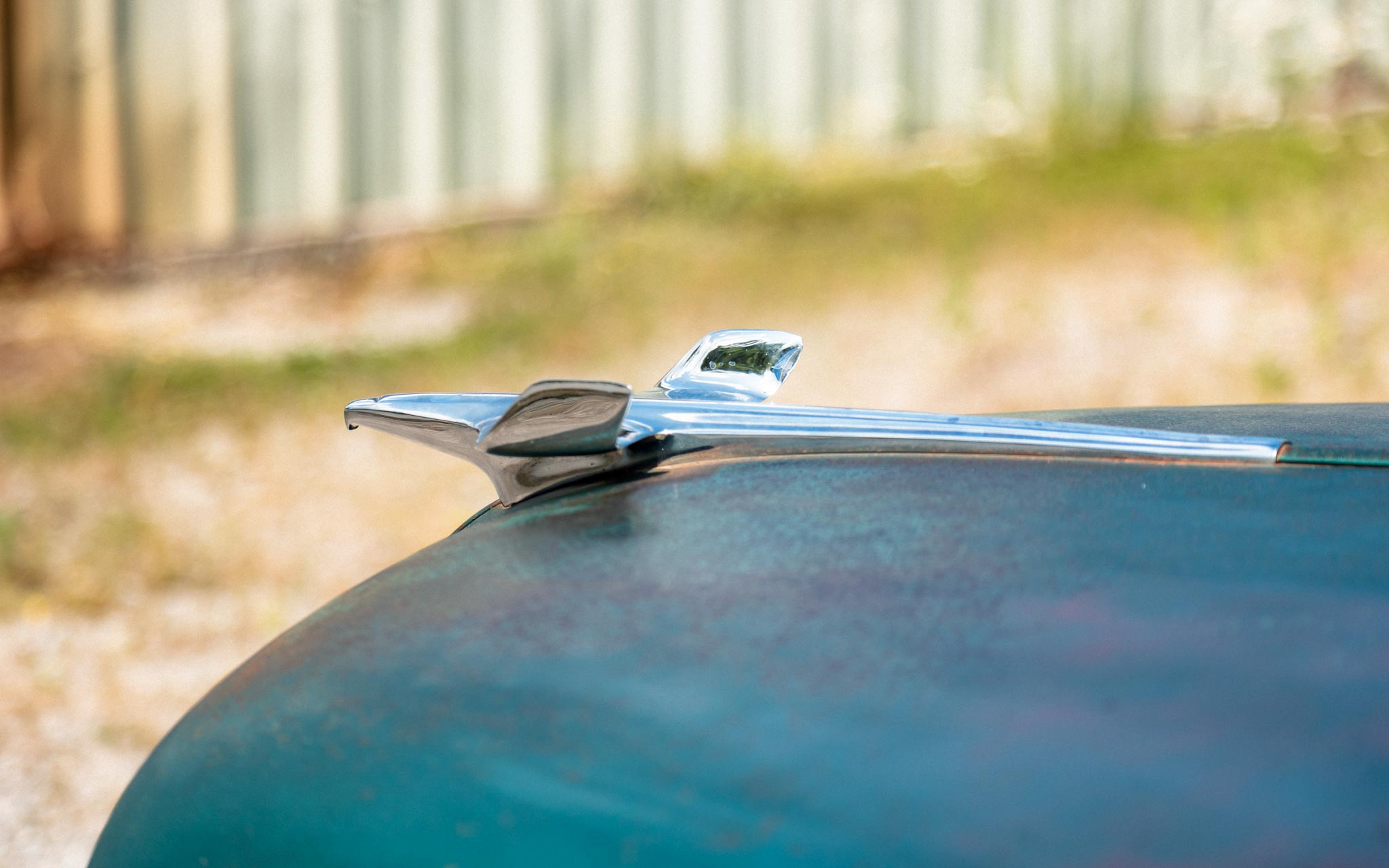 vintage hood ornament 54 Bel Air