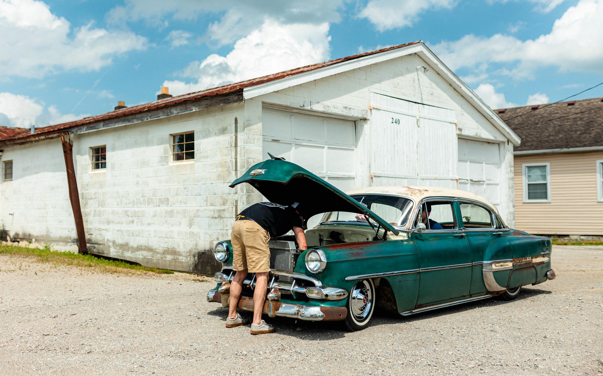 old American car