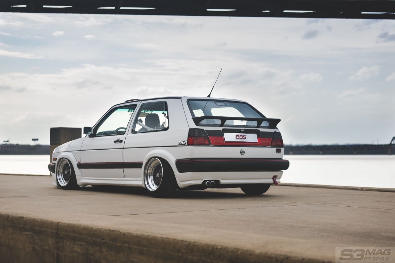 white MK2 GTI