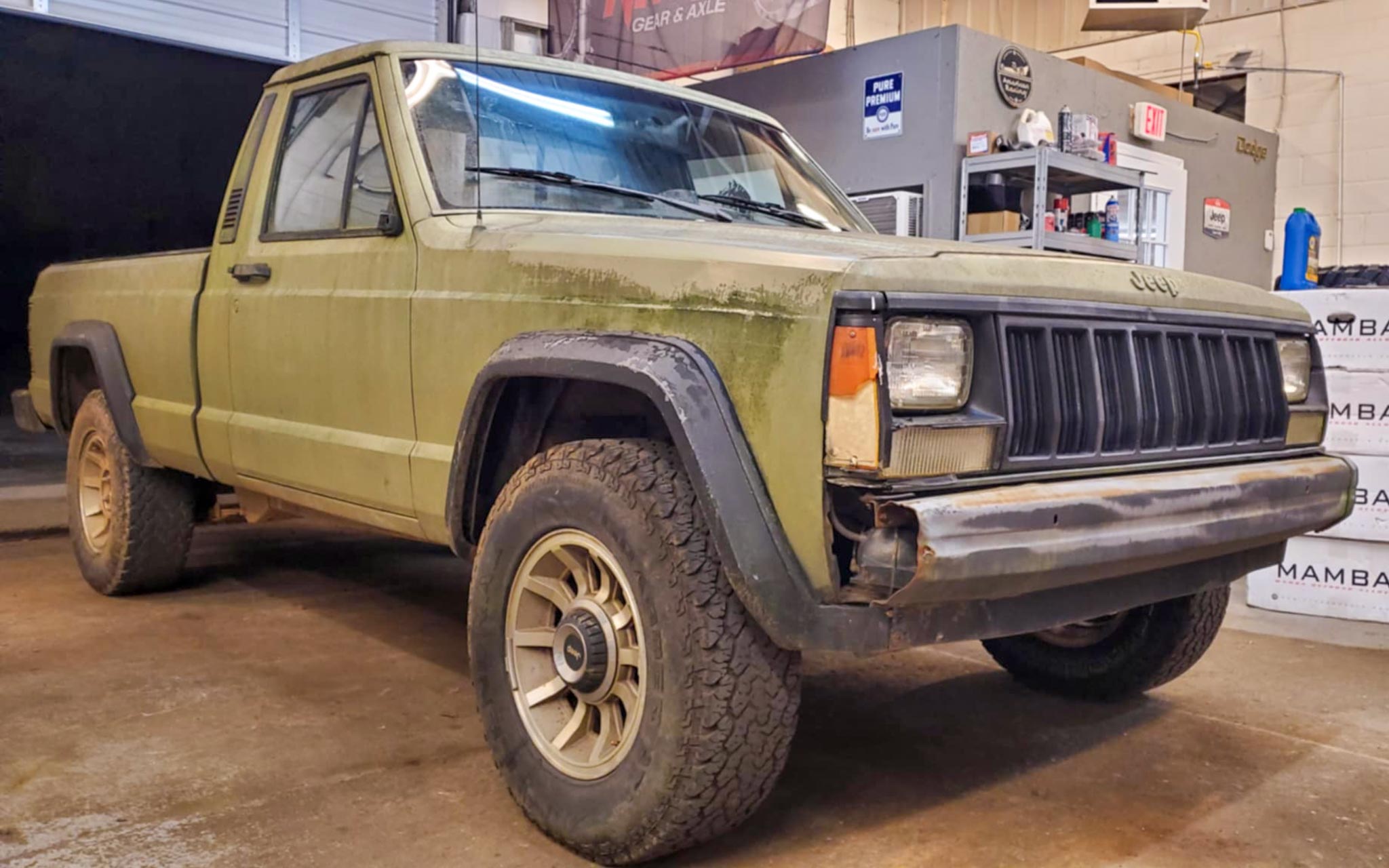 Jeep MJ Comanche pickup truck