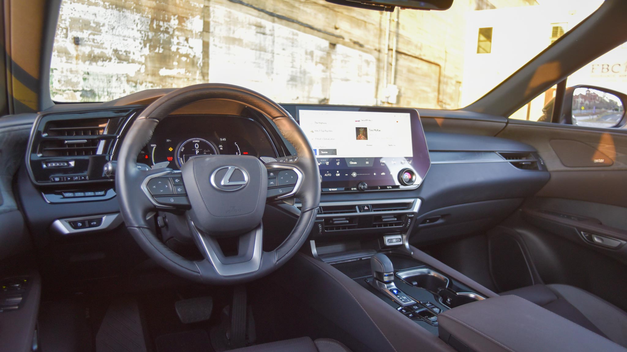 2025 Lexus RX interior