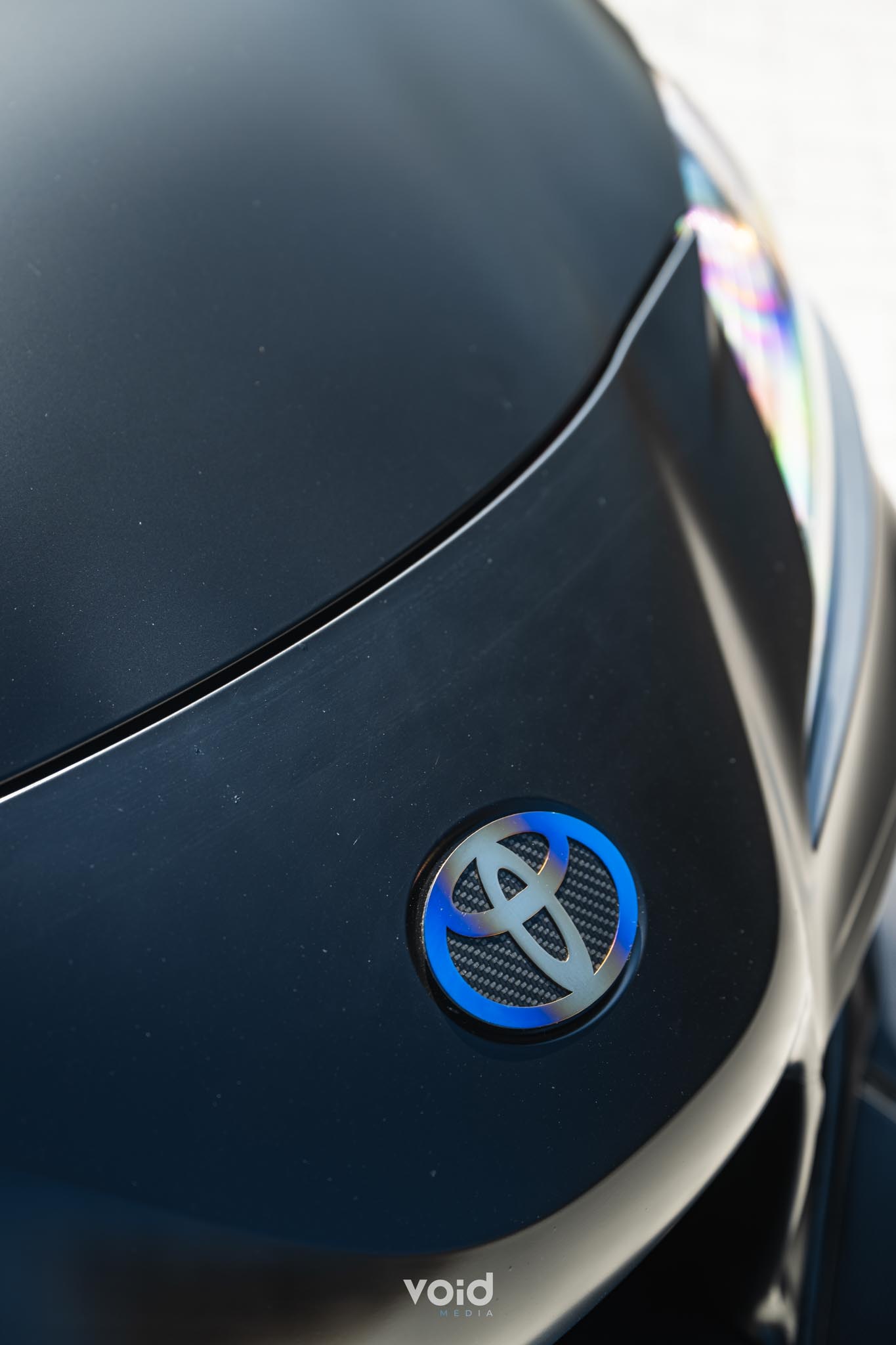 titanium Toyota badge