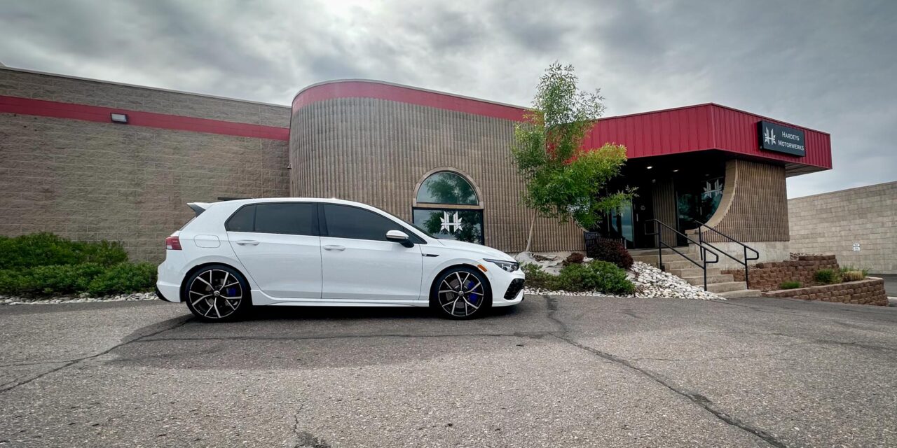 Lowered MK8 Golf R