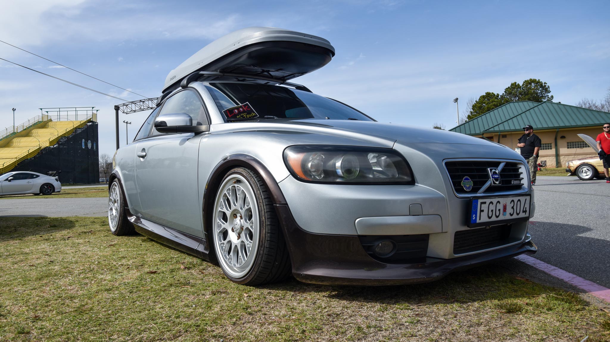 lowered Volvo C30