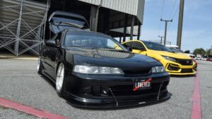 DC2 INtegra black JDM headlights