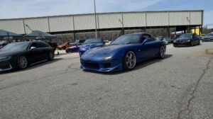 blue FD RX-7