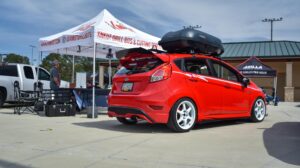 Red Fiesta ST Konig Hexaform