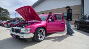 1JZ Pink Tacoma Toyota Pickup Rutledge Wood