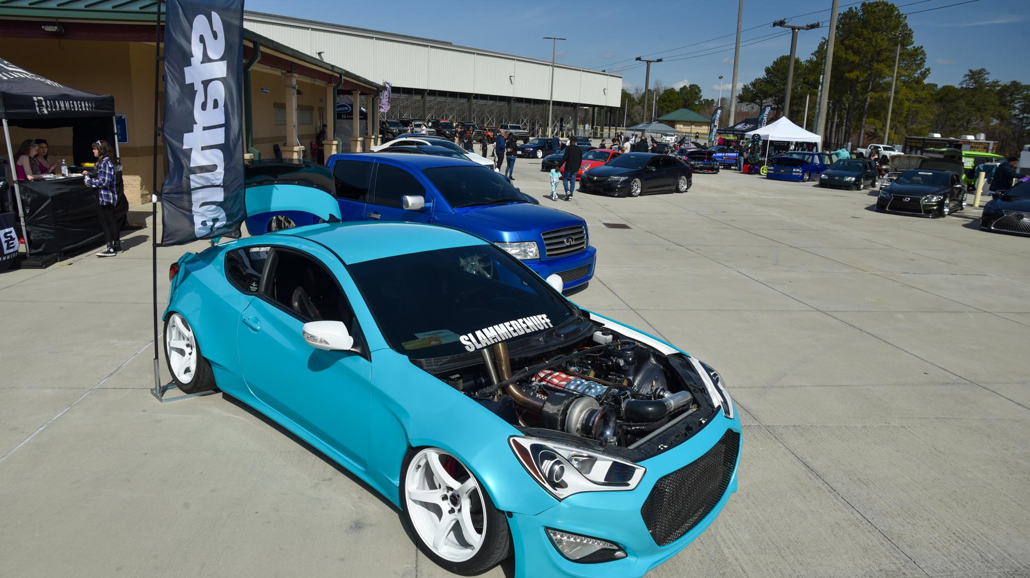 LS swapped turbo Hyundai Genesis