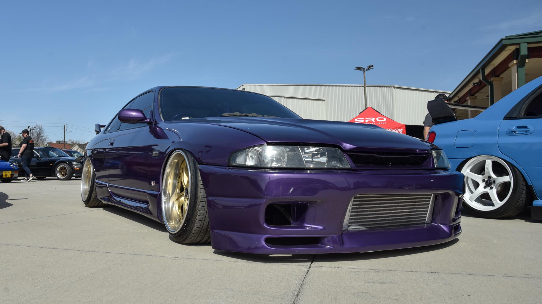 R33 Skyline purple