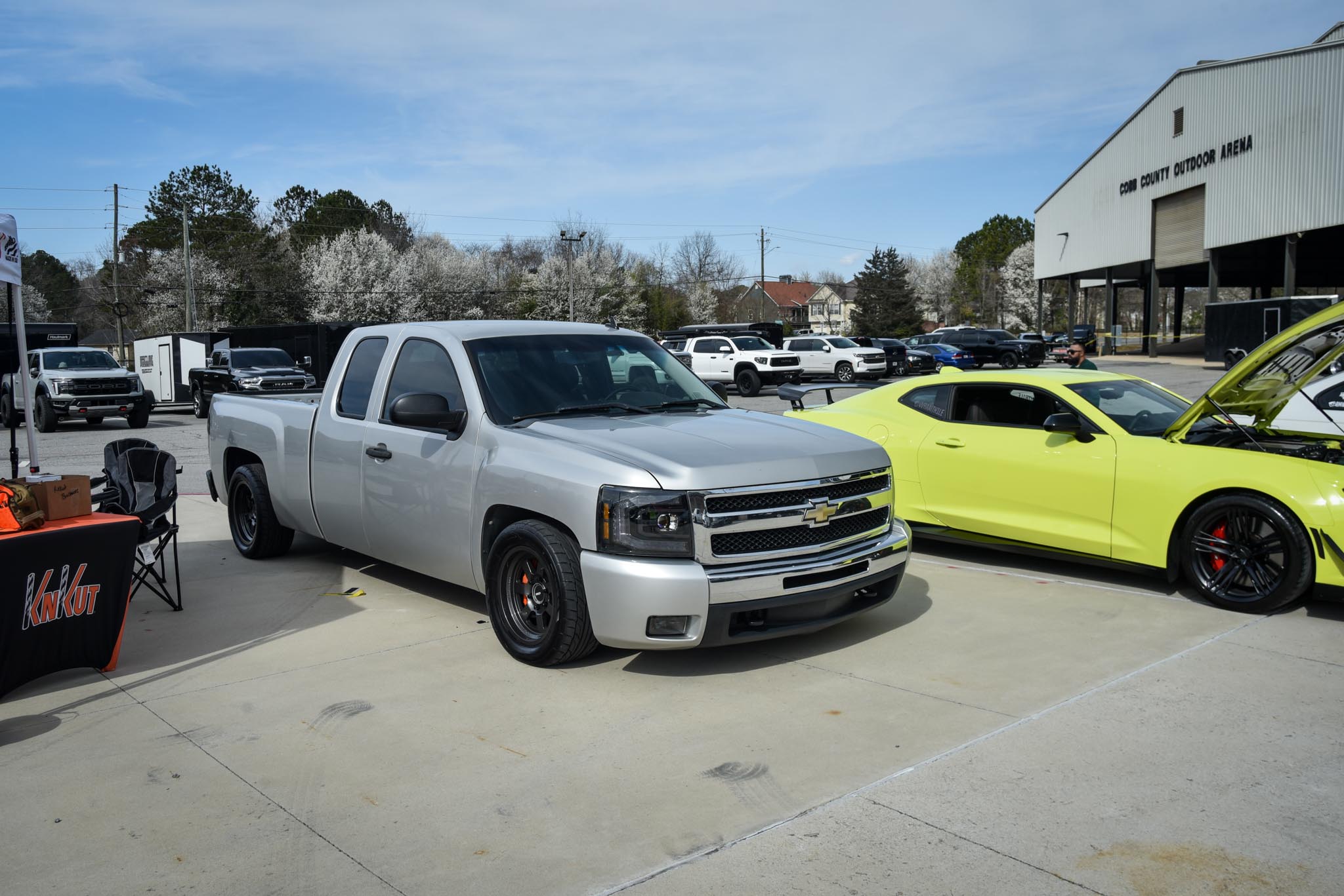 lowered Silverado