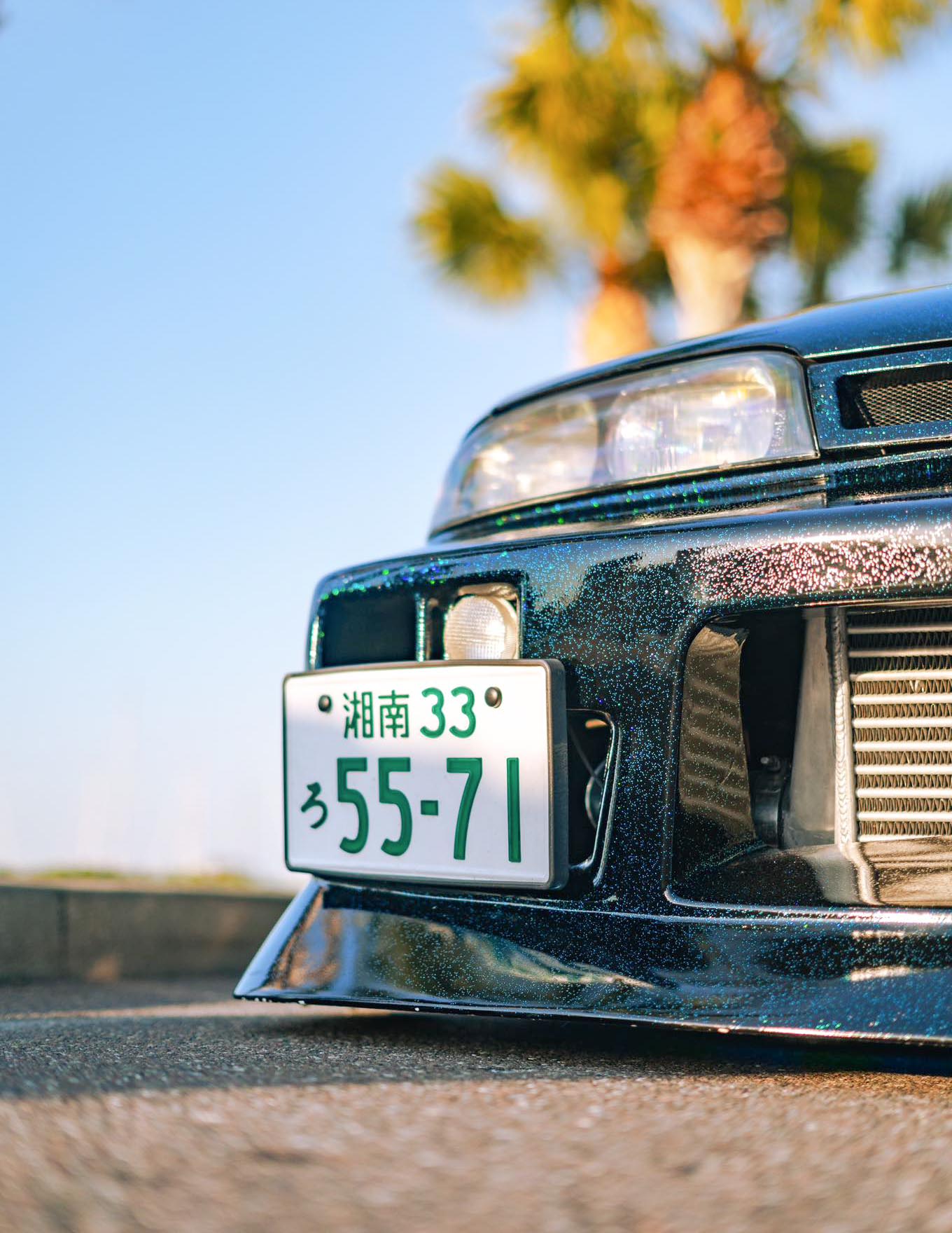 illuminated license plate JDM