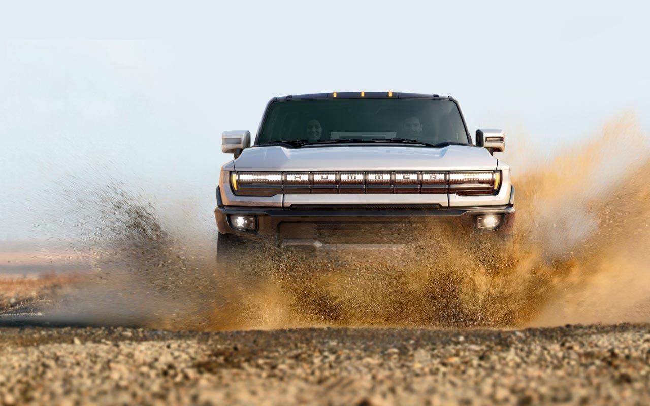 Hummer EV steer by wire