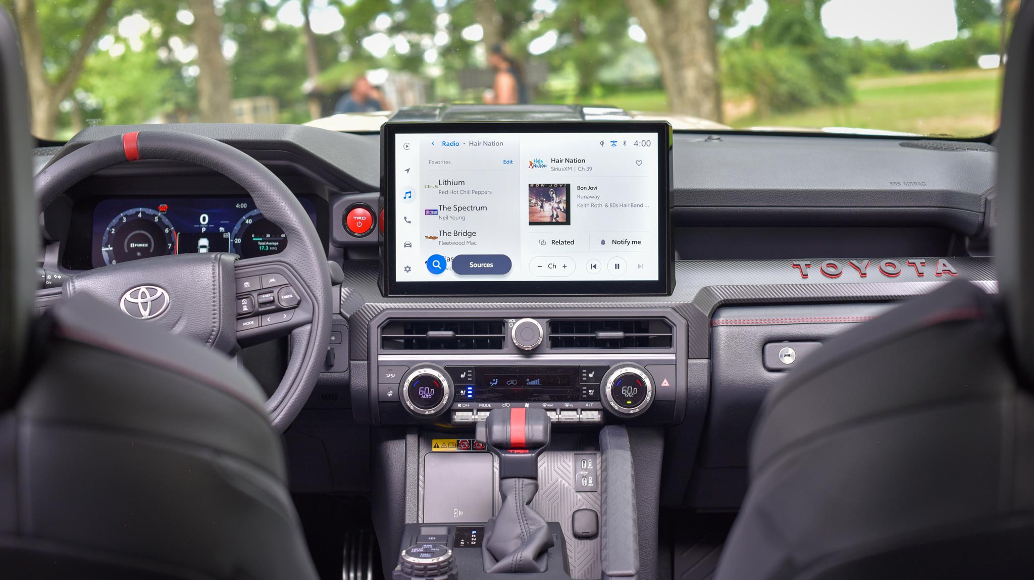 4runner TRD Pro interior