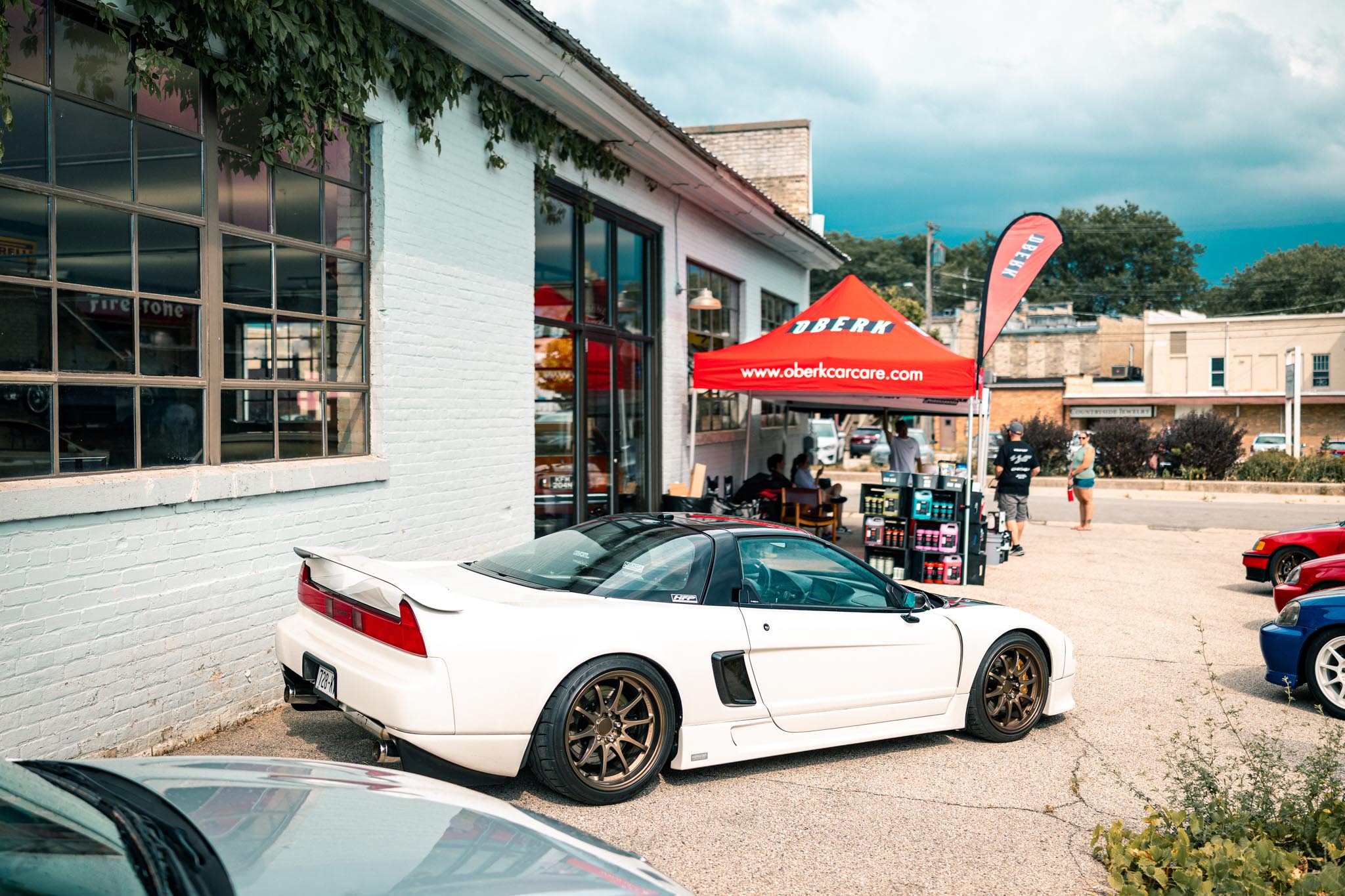 white NSX