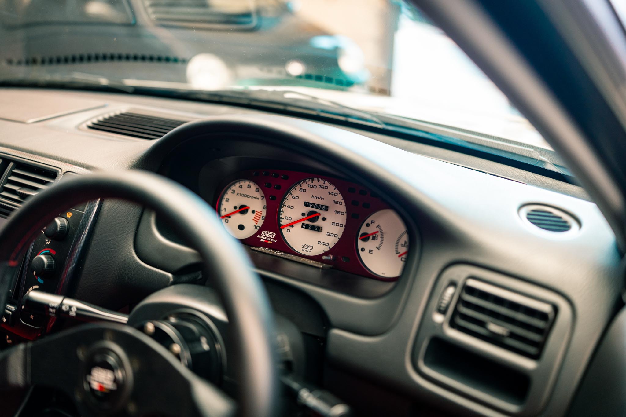 EK Civic Type R gauges