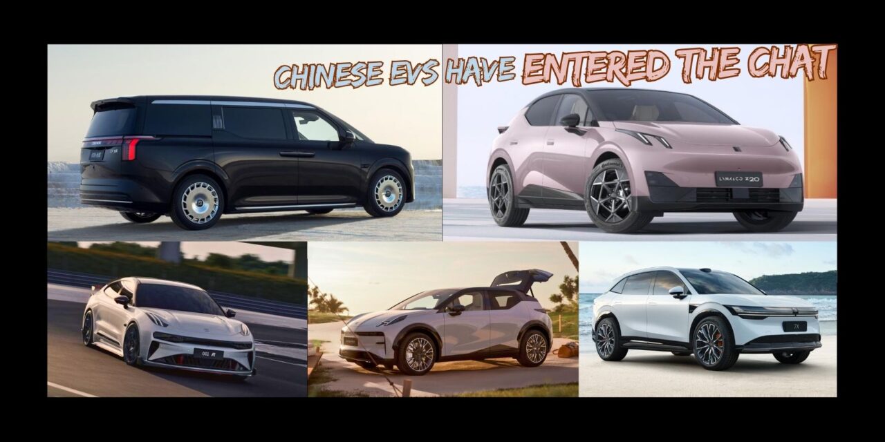 Chinese EVs have entered the chat