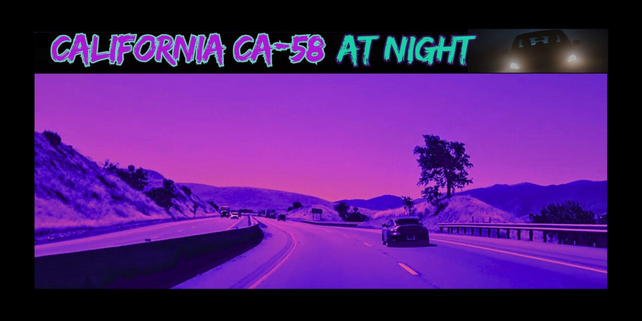Driving Outside the Lines – CA-58 at Night – Need for Speed IRL