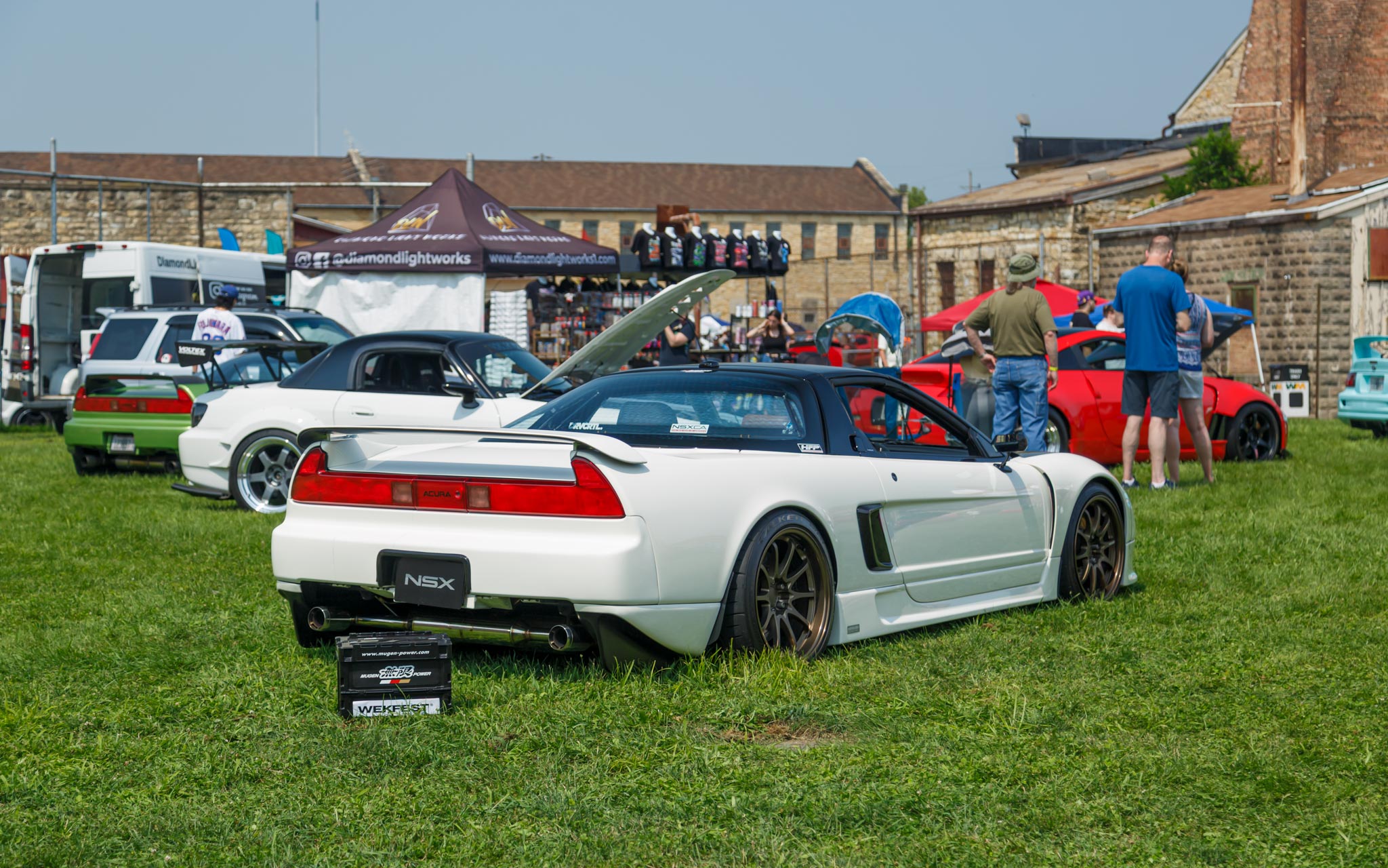 white NSX