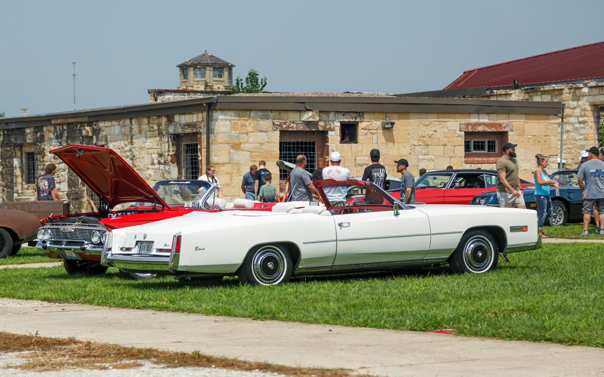 old Cadillac convertible