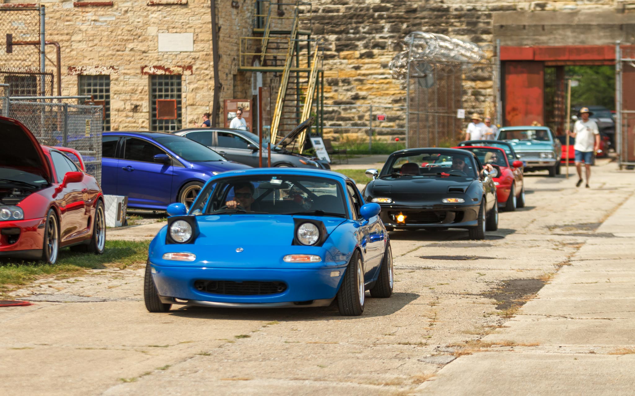 Blue NA Miata