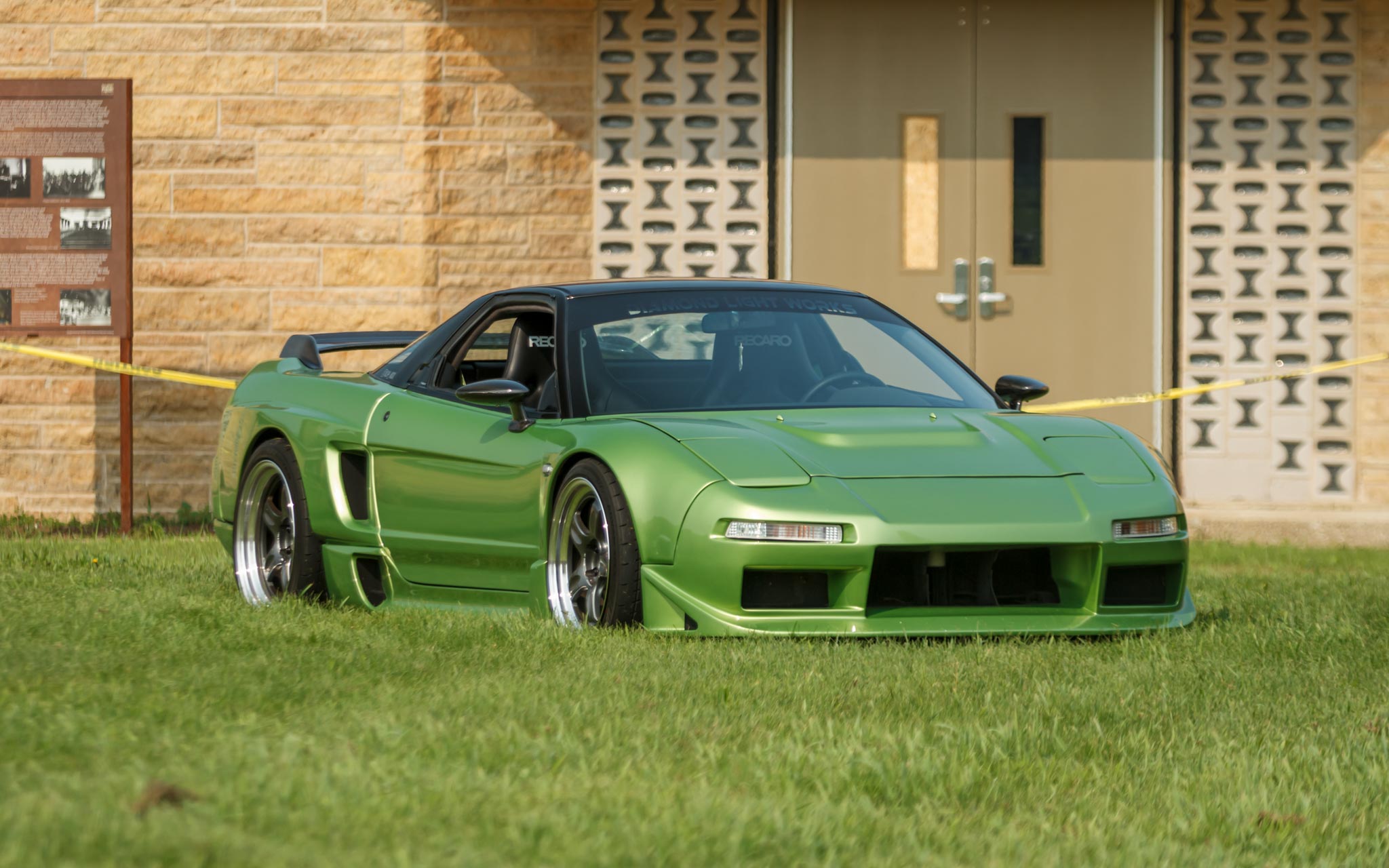 Green Acura NSX