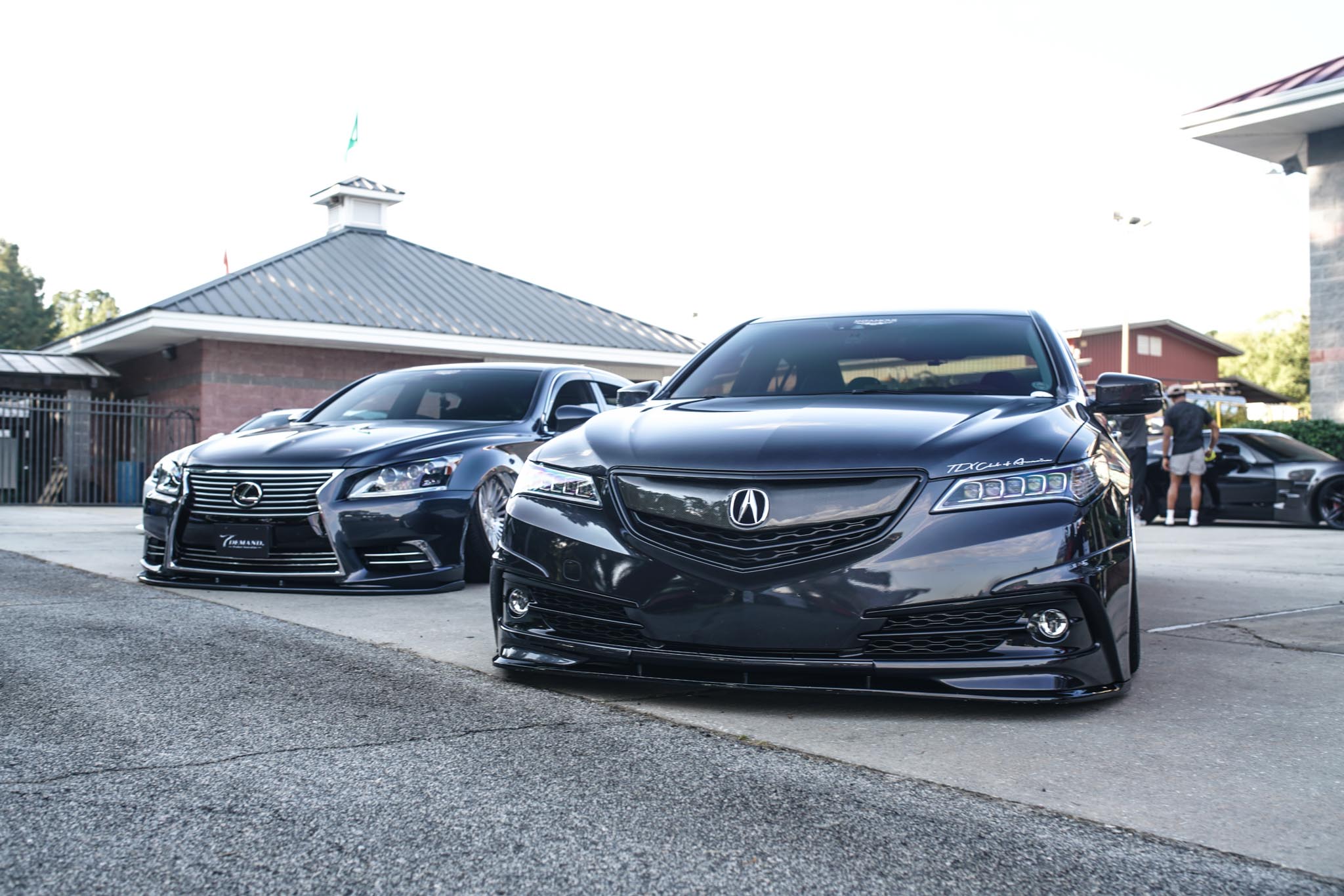 Stanced Acura TLX