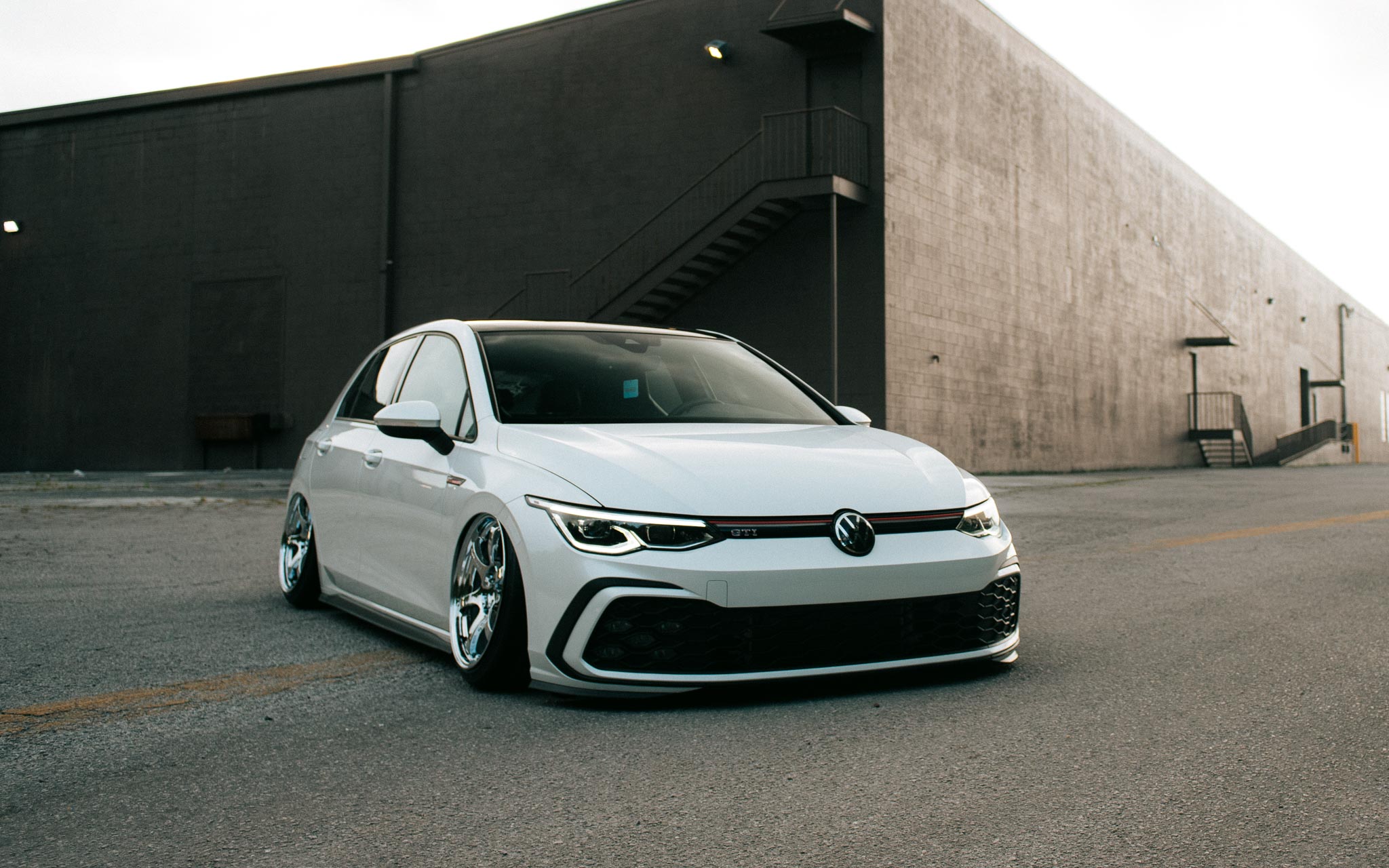 white MK8 GTI
