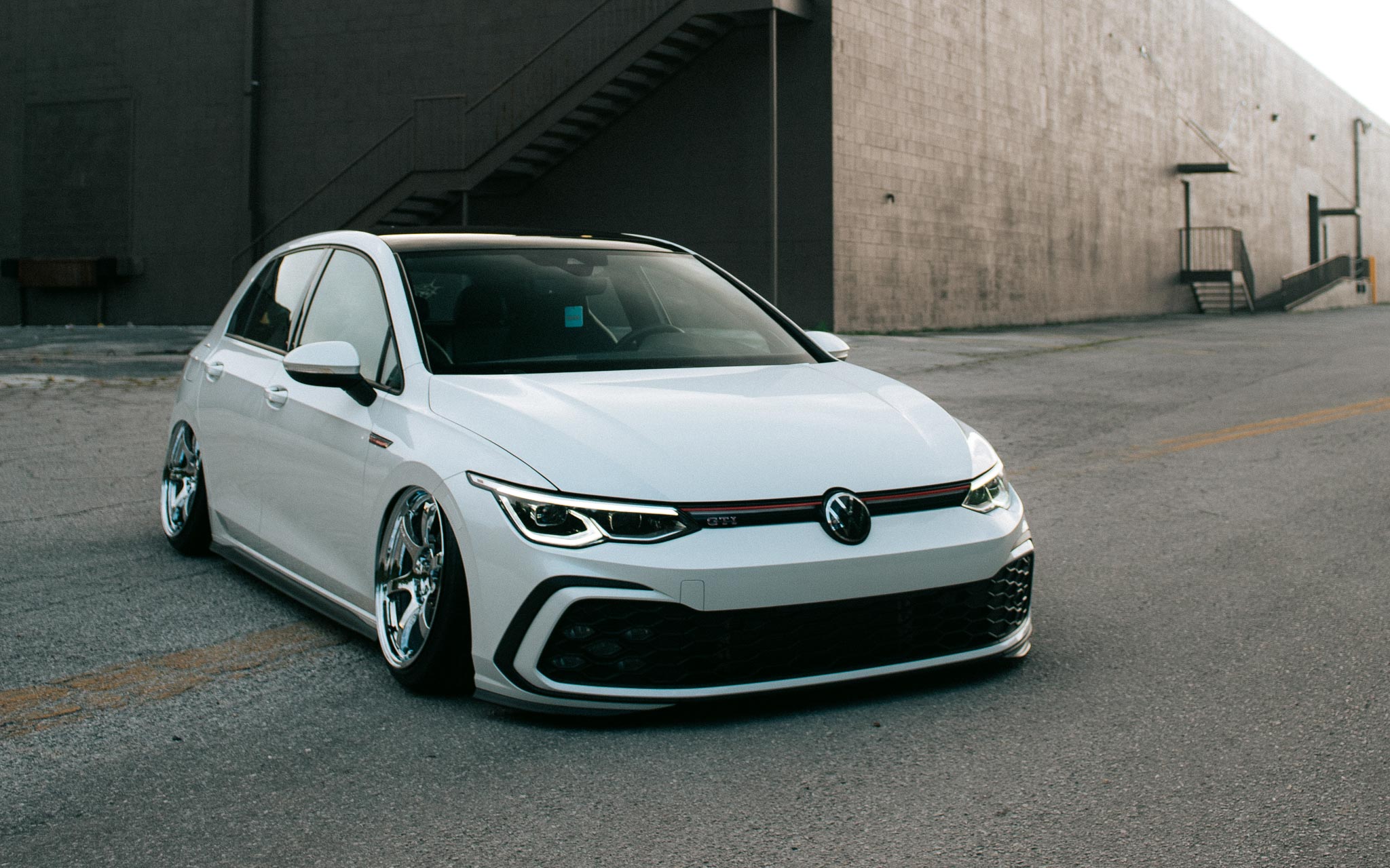 white MK8 GTI