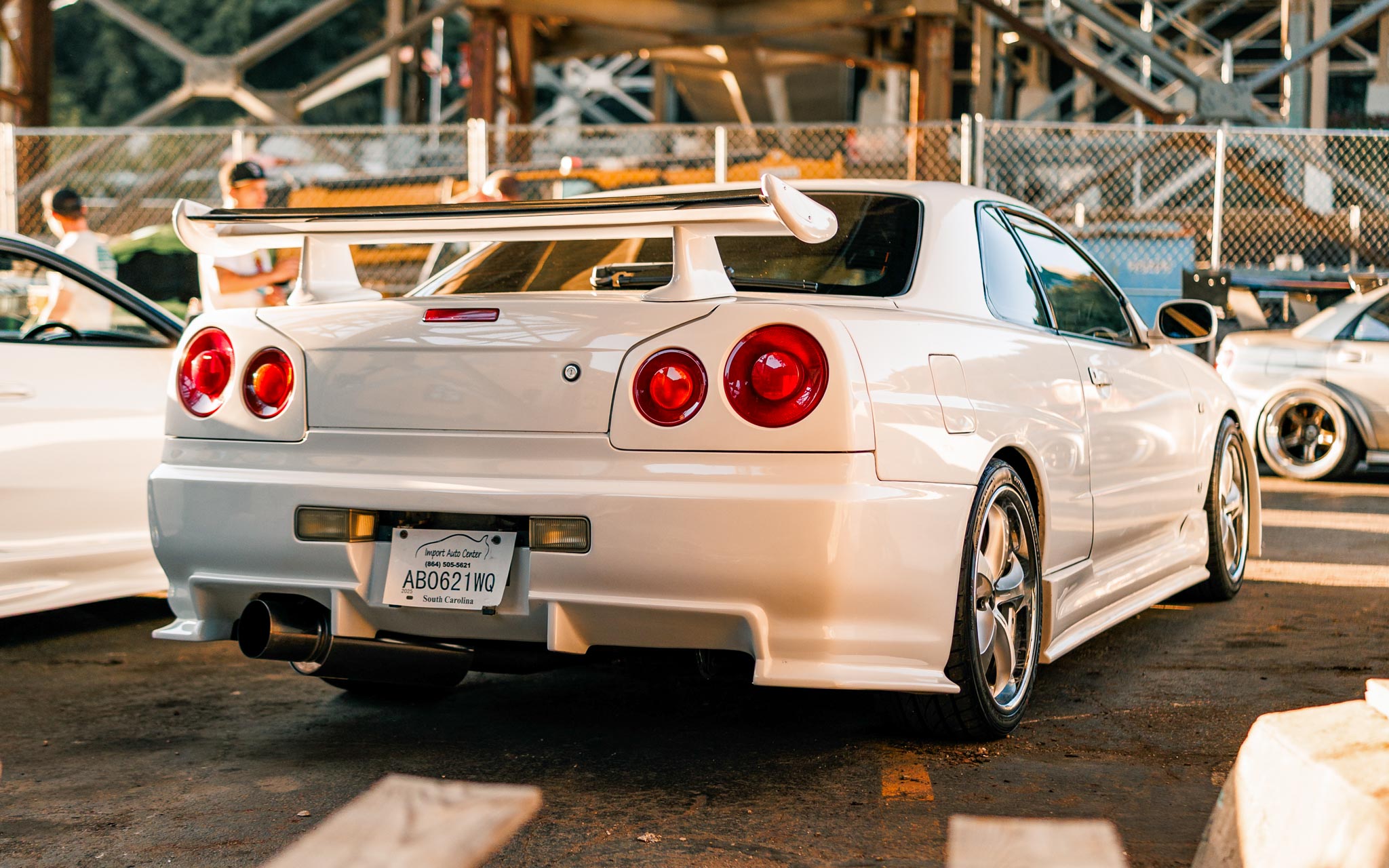 R34 skyline white