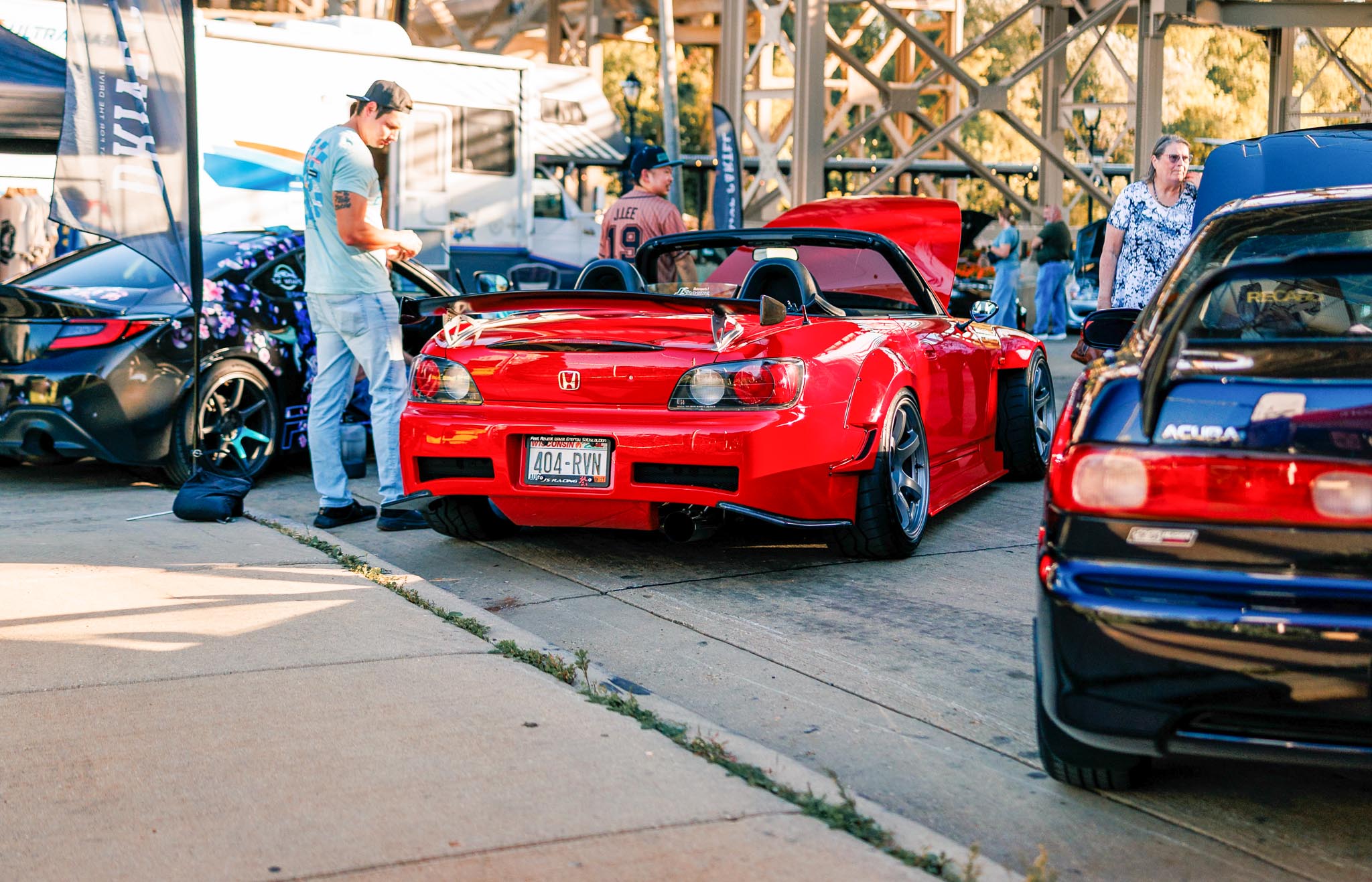 red widebody S2000