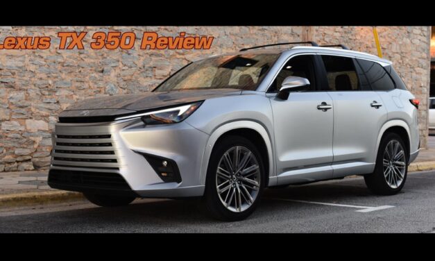 Lexus TX 350 Review