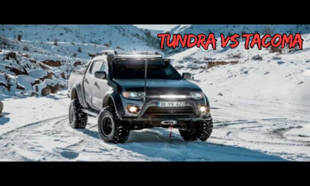 Tundra vs Tacoma Which Toyota Truck Is Right for You?