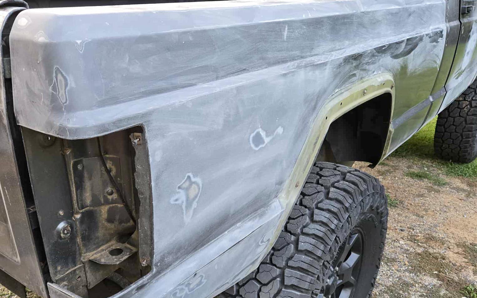 Jeep Comanche interior dash