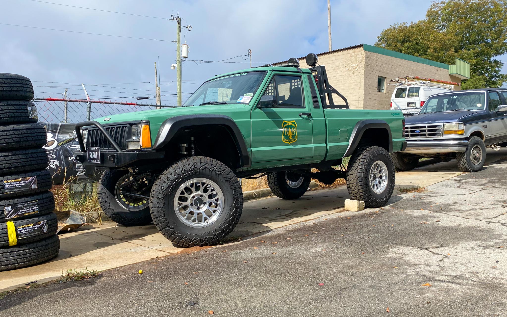 Jeep Cherokee truck