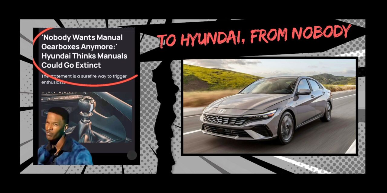 Dear Hyundai – From Those of us With Style & Taste