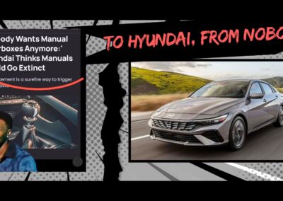 Dear Hyundai – From Those of us With Style & Taste