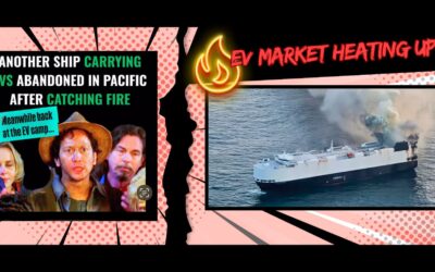 Another EV Cargo Ships Catches Fire