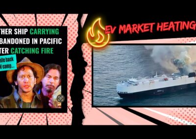 Another EV Cargo Ships Catches Fire