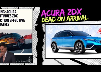 Acura ZDX Ends Production