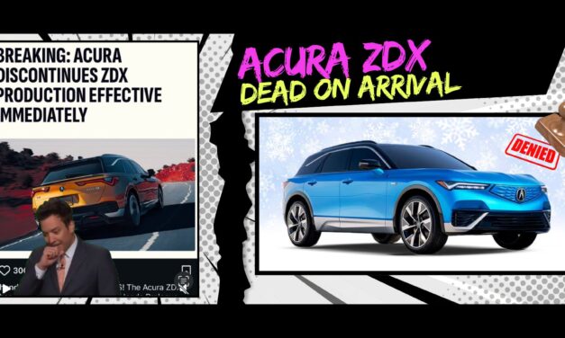 Acura ZDX Ends Production