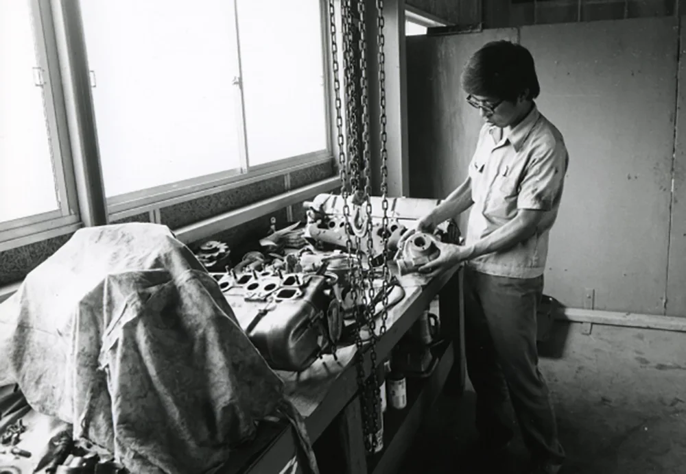 young Hiroyuki Hasegawa