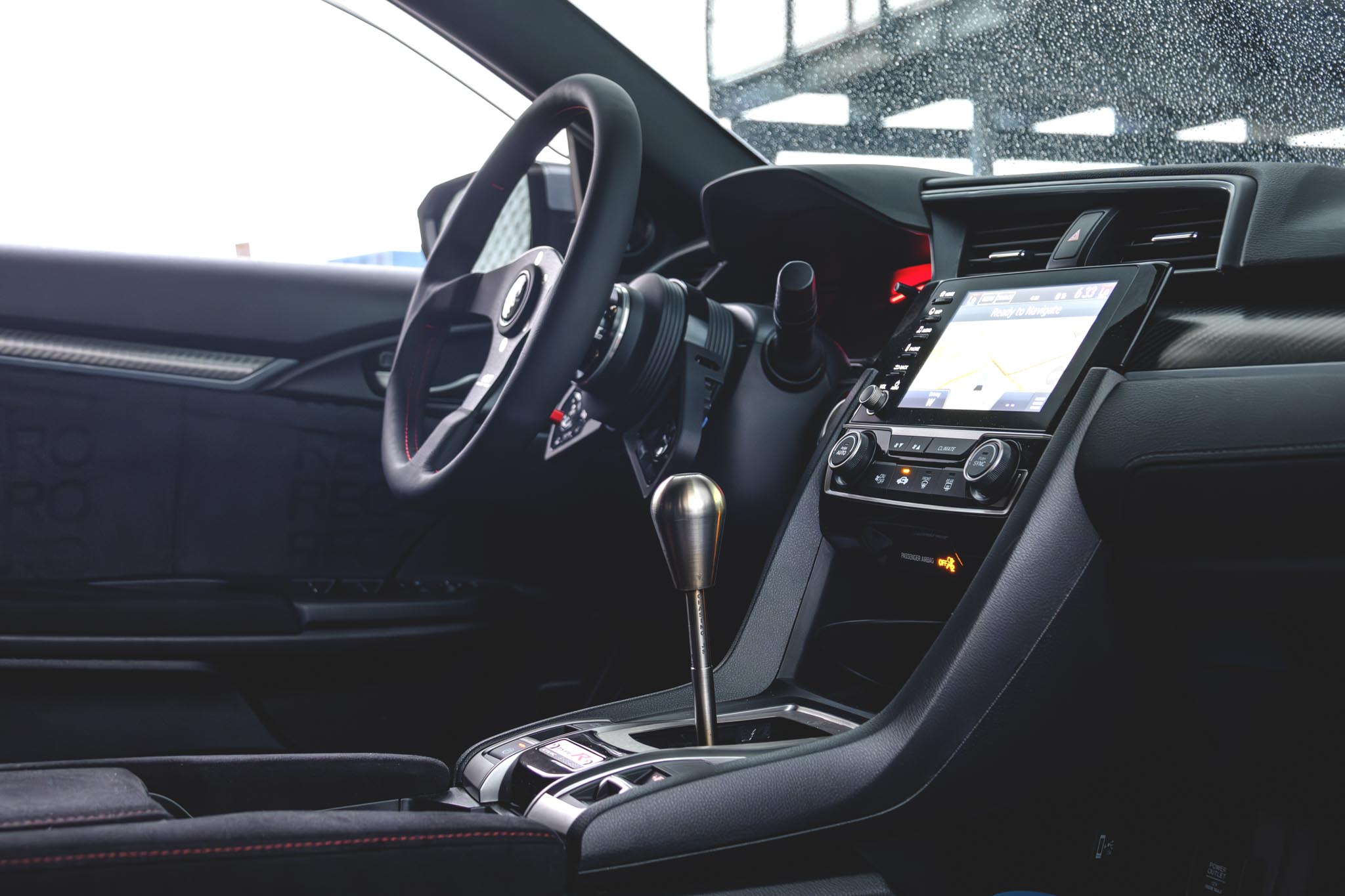 Hybrid racing type R shifter